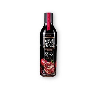 백년동안흑초(샘표 산수유_석류 900ml)/업소용, 1개, 900ml