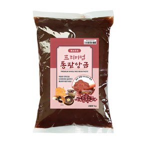 적당한 단맛 건강한 통팥앙금 1kg, 1개