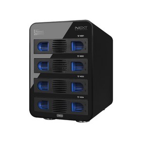 넥스트유 USB3.0 4Bay 데이터스토리지 NEXT-706M6G, 1개