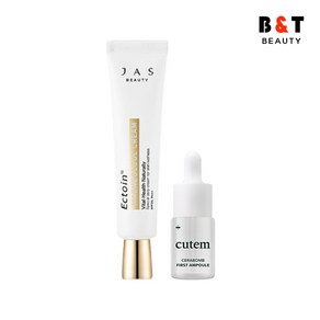 쟈스 엑토인 맨얼굴 크림 30ml + 큐템 세라밤 앰플 10ml, 1개