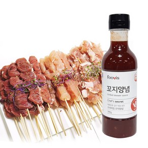 이슬나라 꼬치소스 순한맛, 500g, 1개