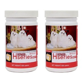 데이스포 에이치시리즈 피부 영양제 500g X 2개 애견 모질개선 피부 영양제, 피부/피모