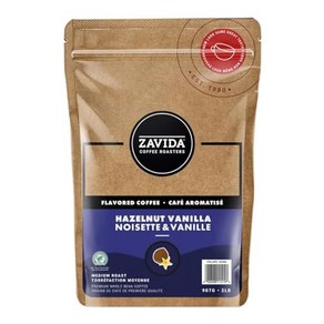 Zavida Coffee 자비다 커피 헤이즐넛 바닐라 홀빈 908g