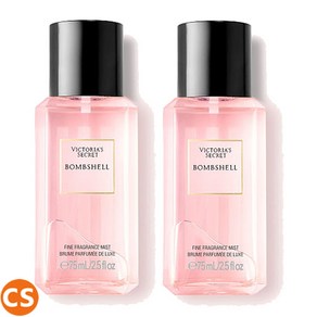 [미국직배송 1+1] 빅토리아시크릿 밤쉘 75ML 여행용 미스트 2개 세트 향기로운 미스트 Travel Fine Fragrance Mist 2PC SET