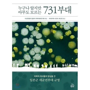 누구나 알지만 아무도 모르는 731부대:의학자 의사들의 양심을 건 일본군 세균전부대 규명, 건강미디어협동조합, 15년전쟁과 일본의 의학의료연구회