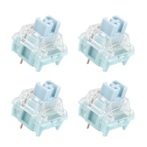 기계식 키보드 TTC Silent Bluish White Switch 3Pin 42g 금도금 스프링, 4, 한개옵션1, 한개옵션2