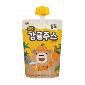 아이꼬야 제주감귤주스 남양 100ml 남양유업 실온, 단품, 1개