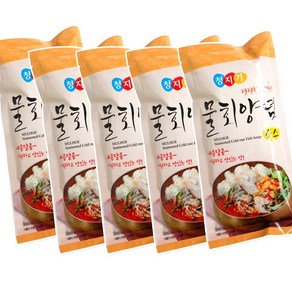 청지기 물회양념소스 300g x 5개 물회 양념장 달콤 새콤한 맛 쪽빛누리