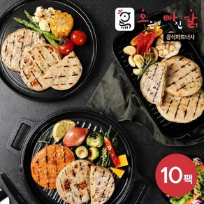 기타 [오빠닭] 닭가슴살 스테이크 100g 4종 10팩, 05 닭가슴살 스테이크 치즈불닭맛 10팩, 10개