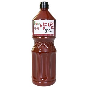 바로소스 매콤양념 소스 2.1kg 떡볶이 국물 치킨 불닭 업소용, 1개