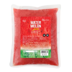 대상 복음자리 수박주스1kg 10개, 1kg