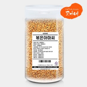 고미네 볶은아마씨 무첨가 100%, 1개, 500g