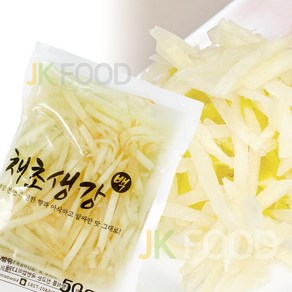 제이케이푸드 미니 채초생강 백 50g (낱개) 반찬 일식 생강절임