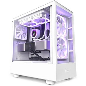 [NZXT] H5 Elite [미들타워] [매트 화이트], HZXT H5 ELITE