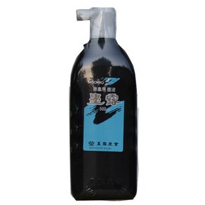 묵로 고급 서예용 먹물, 500ml, 1개