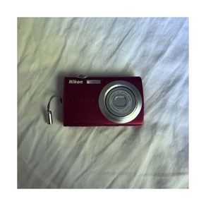 Nikon COOLPIX S203 디지털 카메라 빨간색.설명 읽기, 1개