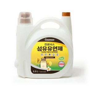 컨센서스 표준형 섬유유연제 베이비로션 5.5L, 1개