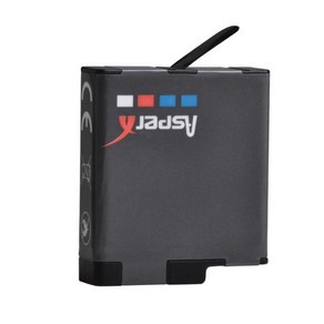 고프로 히어로 7 6 5 용 블랙 배터리 교체 및 충전기 카메라 부품 1680mAh, 08 1 Battey, 1개