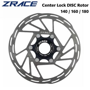 ZRACE 센터 잠금 디스크 로터 자전거 브레이크 로터 강력한 방열 플로팅 로터 140mm 160mm 180mm MTB / Road 디스크 브레이크, [01] 140mm 1pcs, 1개