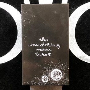 오라클 타로의 레트로 영어 버전, the wandeing moon taot 방황하는, 1개