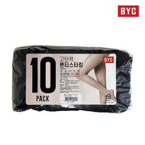 BYC 초밀착 데일리 팬티 스타킹 10매