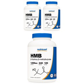 뉴트리코스트 HMB 1000mg 캡슐