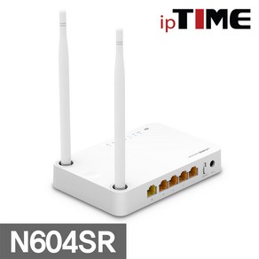 ipTIME 유무선 공유기, N604E PLUS, 1개