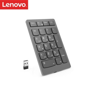 Lenovo Go Wieless Numeic Keypad 충전식 무선 숫자키패드4Y41C33791, 단품, 단품, 제조사축