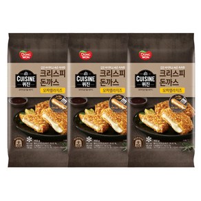 동원 크리스피 돈까스 모짜렐라 치즈 450g, 3개