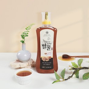 백화농원 [백화농원] 프리미엄 야생화벌꿀 1kg(튜브), 1개