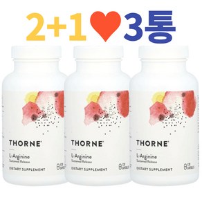 쏜리서치 엘 아르기닌 퍼퓨시아 SR 120캡슐 x 3통세트, 120정, 3개