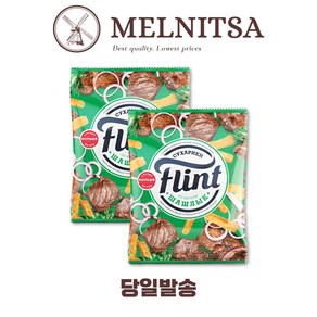 플린트 샤슬릭향 크러스크 과자 100g*2개 Flint Shaslick Crusk Snack 100g*2ea