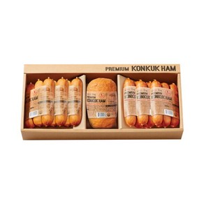 건국햄 KU 화 고급 수제햄 선물세트, 300g, 1세트