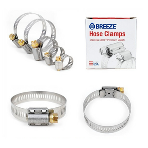 미제호스밴드 3504 스텐밴드 브리즈BREEZE Hose Clamps 미국산클램프 반도, 10개