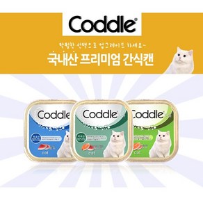 코들 고양이간식 캔, 100g, 참치, 24개