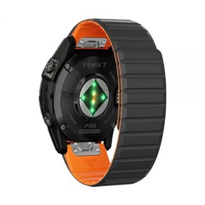 가민피닉스 Garmin Fenix 7 7x6 6X Pro 5X 5 Pro용 자석 실리콘 스트랩 Gen 2 Enduro Descent Mk1 밴드용 퀵 핏 팔찌 22mm 26mm