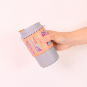 타파웨어 에코 텀블러 350ml (1개) 보냉컵, 그레이