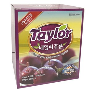 테일러 푸룬 건자두450g x2개입 / 말랭이 / 푸룬주스, 2개