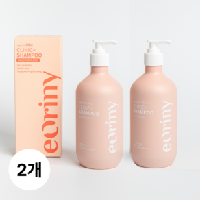 어리니 0712 키즈 주니어 어린이 초등학생 클리닉 정수리 커버 샴푸 500ml 대용량 좋은향 향수향 퍼퓸 샴푸 온가족 패밀리 샴푸, 2개