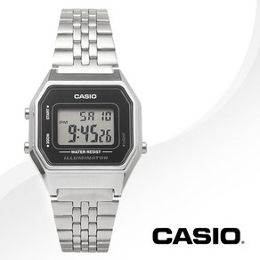 [CASIO] 카시오 LA680WA-1D 여성 메탈 빈티지 디지털 시계