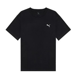 [푸마] PUMA 에센셜 스몰로고 남성 반팔티 블랙 682538-01