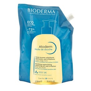 BIODERMA 프랑스 정품 바이오더마 아토덤 수딩 클렌징 오일 리필 1L, 1개