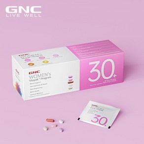 GNC 비타팩 메가맨 우먼스 종합 멀티비타민 미네랄