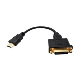 DVI 를 HDMI 로 변환 젠더 케이블 20cm, 1개