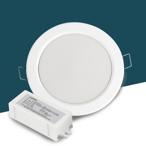 led 매입등 안정기 DC컨버터 6인치 20W 삼성칩, 1개, 주백색