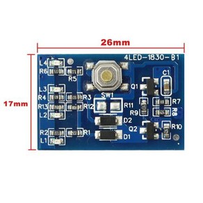 마키타용 회로 기판 LED 18V BL1830 Bl1840 Bl1850 전동 공구 4 와이어 리튬 배터리 PCB 충전 보호 1 PC