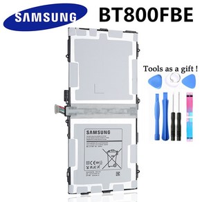 나인틴 삼성 태블릿 배터리 EB-BT800FBE 갤럭시 탭 S 10.5 T800 T801 T805 7900mAh 교체, 1개