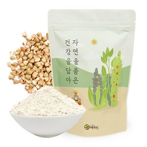 자연닮음 농업회사법인 국산 순 메밀 분말 가루 1kg, 1개