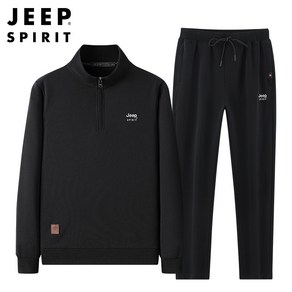 JEEP SPIRIT 지프 봄가을 남성 캐주얼 맨투맨 세트 23MBTT71527206