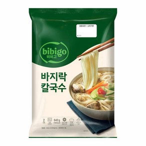 비비고 시원바지락칼국수642g (2인분), 1개, 642g